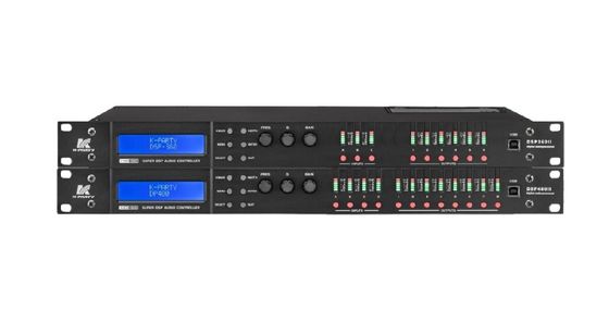DSP-480II অডিও প্রসেসর সত্যিকারের অডিও সামগ্রী পুনরুদ্ধার 4.5kg এসি 90-245V 50/60Hz